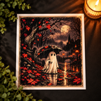 Rainy Days & Ghostly Ways | Alternative Ghost 8x10 Art Print