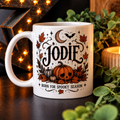 Personalised Born for Spooky Season Mug